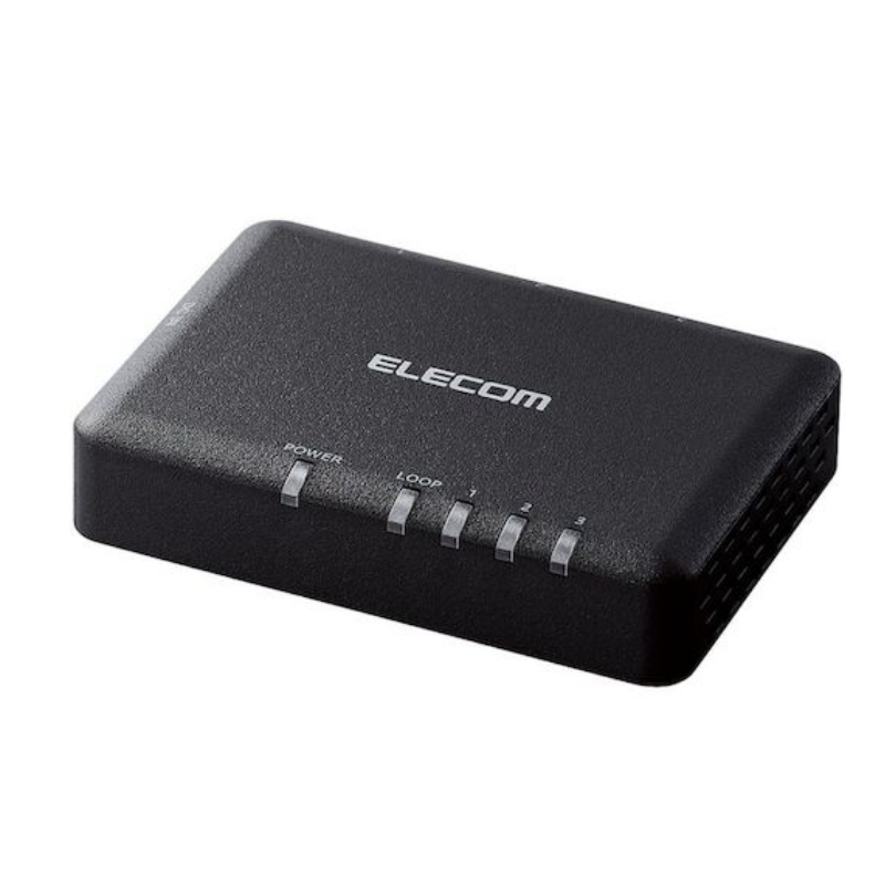 ELECOM宜丽客EHC-G03PA2-SB交换机集线器156*5513*4803