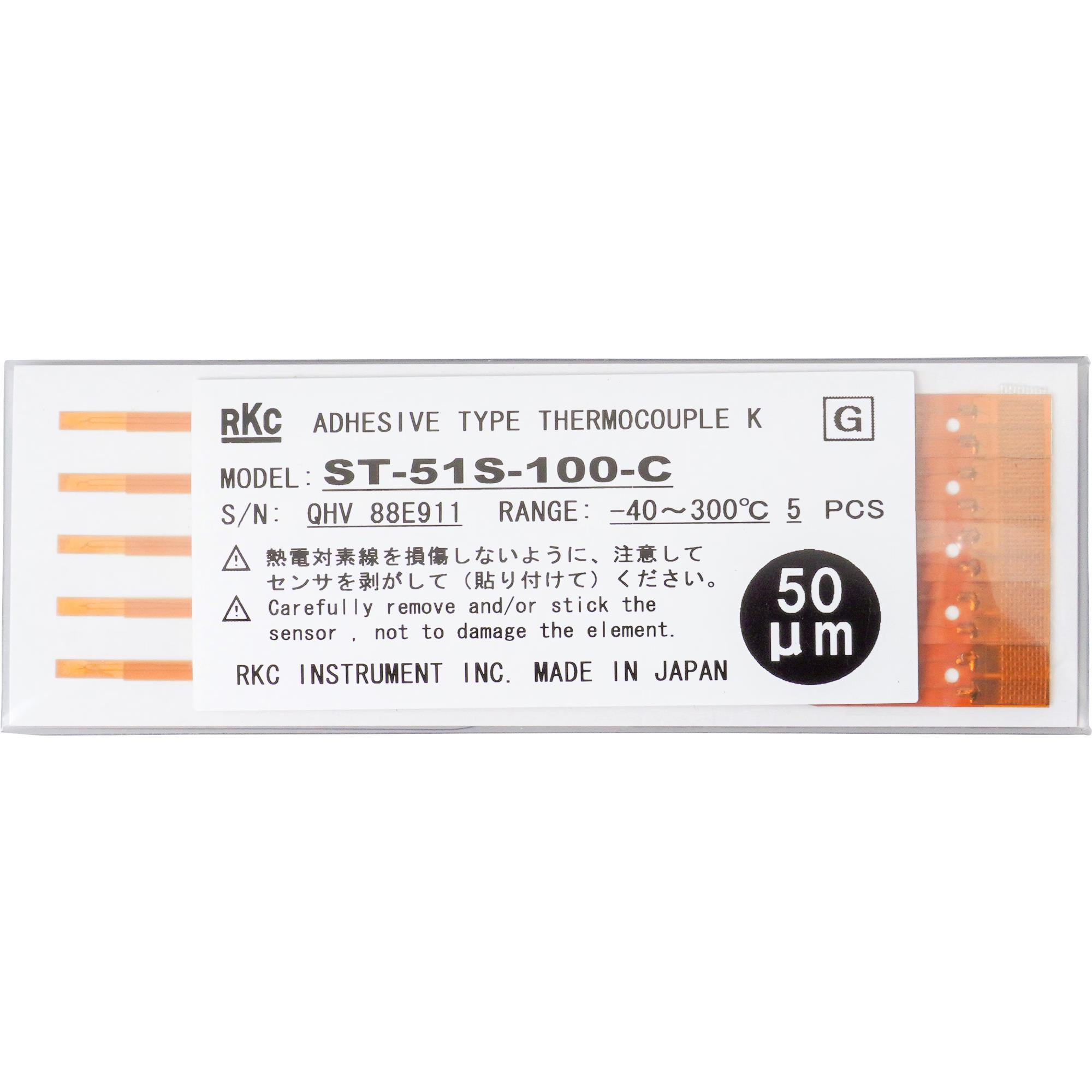 RKC理化工业ST-51S-100-C粘贴温度探头156/5513/4803