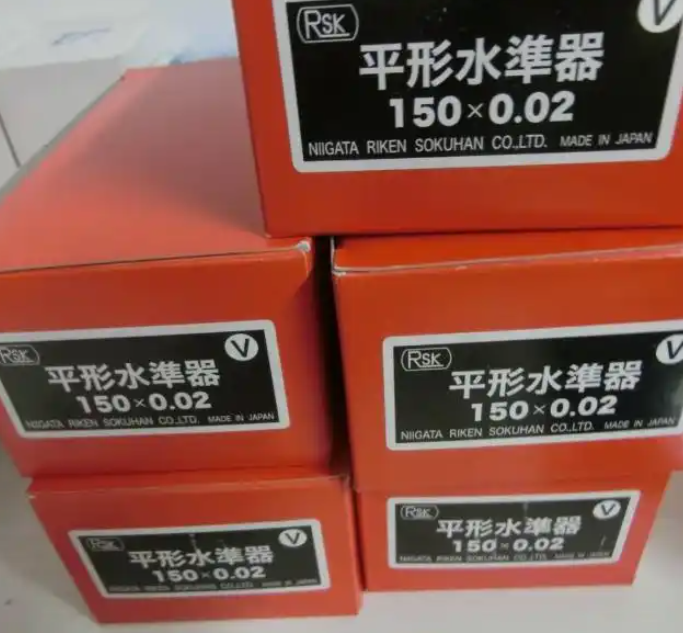 合肥栗山供应日本RSK理研542-1502v气泡式条形精密水平仪150X0.02mm