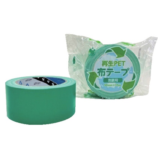 合肥栗山供应TERAOKA寺冈再生 PET 布胶带 No.1605 绿色 50mm×25M/1605 GR 50X25详询181-0560-8873