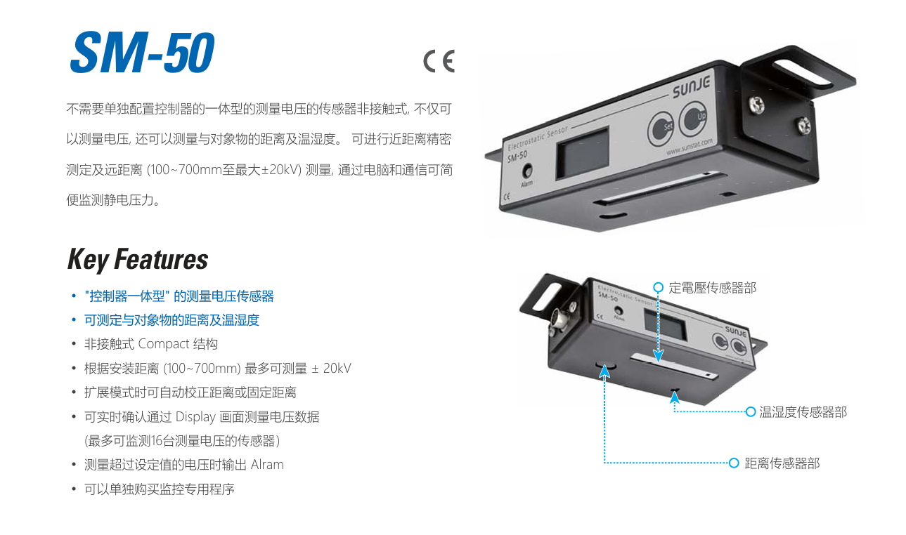 SUNJE禅才SM-50电压测量仪156/5513/4803