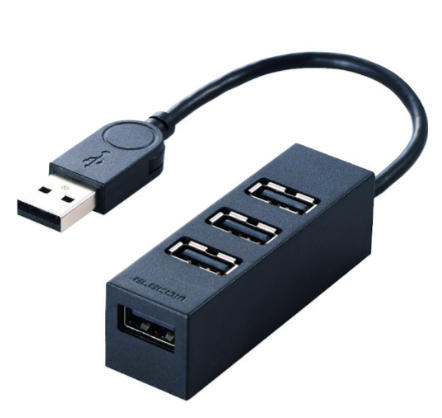 ELECOM宜丽客USB数据线U2H-TZ426BBK杨：18105608753