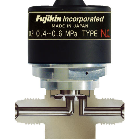 FUJIKIN富士金金属隔膜阀FPR-ND-71-6.35_SUS316L杨：181-0560-8753