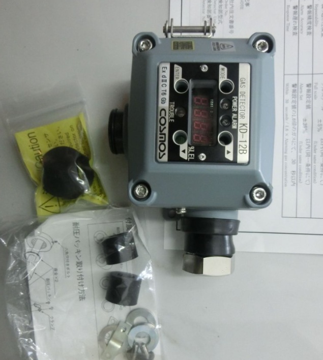 KD-12系列扩散式可燃气体检测仪器日本NEW-COSMOS新宇宙合肥栗山胡181-0560-8873