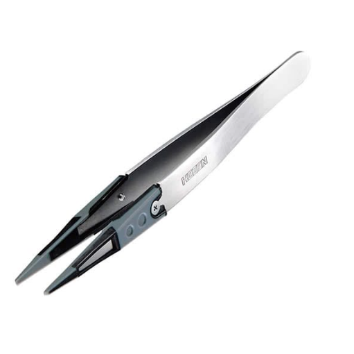 日本宝三HOZAN防静电软材质镊子P-640-J不锈钢镊子头合肥栗山胡181-0560-8873