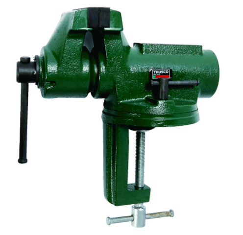 日本TRUSCO旋转式台虎钳（可旋转90度） BV-100SN合肥栗山胡181-0560-8873