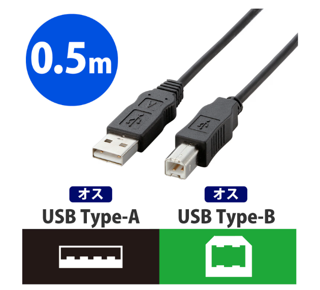 USB2-ECO05/U2C-JM05BK日本ELECOM宜丽客USB线缆合肥栗山胡181-0560-8873
