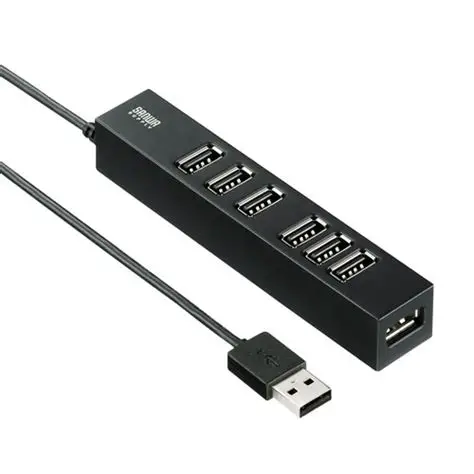 SANWA集线器USB-2H701BKN销售15655134803