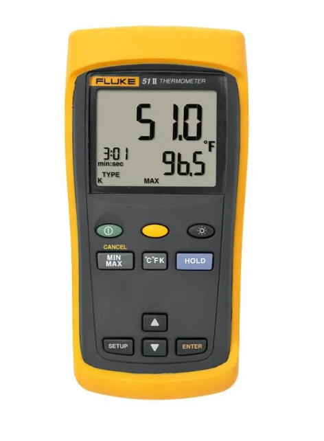 FLUKE福禄克数字温度表 51-II杨：181-0560-8753