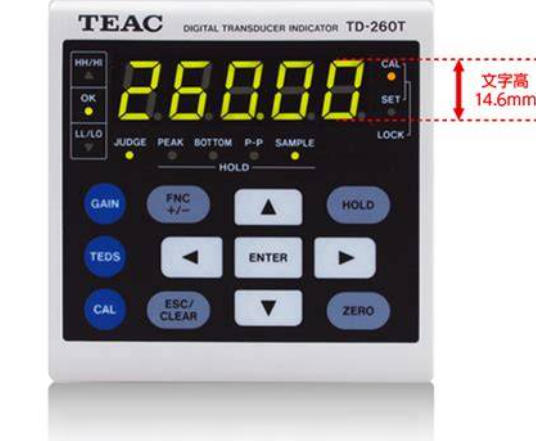 日本TEAC数字指示器 TD-260T AC(D/A)杨：181-0560-8753