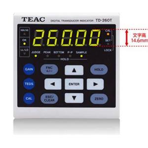 日本TEAC数字指示器 TD-260T AC(D/A)杨：181-0560-8753