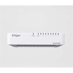 ELECOM宜丽客交换机EHC-G08PA4-JW杨：181-0560-8753