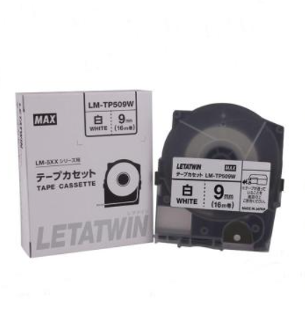 日本MAX白色标签贴纸LM-TP509W